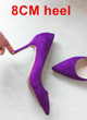 Stilettos Womens Shoes High Heels 12CM High Heels Purple Shoes Pumps Women Heels Sexy Pointed Toe Wedding Shoes For Woman B-0049