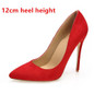 Stilettos Womens Shoes High Heels 12CM High Heels Purple Shoes Pumps Women Heels Sexy Pointed Toe Wedding Shoes For Woman B-0049