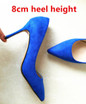 Stilettos Womens Shoes High Heels 12CM High Heels Purple Shoes Pumps Women Heels Sexy Pointed Toe Wedding Shoes For Woman B-0049