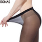 BONAS T Crotch Women Tights For Girls Hosiery Cotton Nylons Lady Pantyhose Spandex Sexy Skin Color Slim Summer Fashion Pantyhose