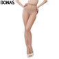 BONAS Sexy Breathable Tights Women Summer Transparent Pantyhose Fashion Stretchy Nylon Tights Solid Color Female Thin Stockings