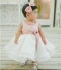 Pretty Infant Baby Wedding Dress Newborn Baptism Christening Gown Baby Girl 1 Year Birthday Outfits Tutu Toddler Girl Clothes