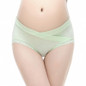 Pregnant Maternity Comfortable Low Waist Cotton Briefs Lace Trimmed Underwear Panties