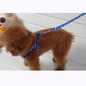 prativerdi New Small Dog Pet Puppy Cat Adjustable Nylon Harness with Lead leash 5 Colors to Choose