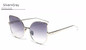 2017 New Gothic Cat Eye Sunglasses Women Retro Fashion Brand Designer Clear Mirror Cateye Sun Glasses Vintage Woman Female UV400