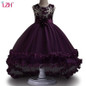 LZH Flower Girls Dress For Wedding and Party Dresses Girls Princess Dress For Girls Kids Bridesmaid Ball Gowns Children Clothing