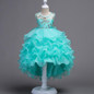 LZH Flower Girls Dress For Wedding and Party Dresses Girls Princess Dress For Girls Kids Bridesmaid Ball Gowns Children Clothing