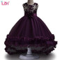 LZH Flower Girls Dress For Wedding and Party Dresses Girls Princess Dress For Girls Kids Bridesmaid Ball Gowns Children Clothing