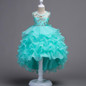 LZH Flower Girls Dress For Wedding and Party Dresses Girls Princess Dress For Girls Kids Bridesmaid Ball Gowns Children Clothing