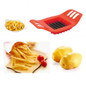 Stainless Steel Vegetable Potato Slicer Cutter Chopper Chips Making Tool Potato Cutting Fries Tool Kitchen Accessories