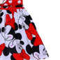 2017 new girl summer cartoon dress kids clothes girl Minnie printing dot sleeveless dress baby girls fashion dresses