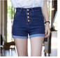 2017 New Fashion women's jeans Summer High Waist Stretch Denim Shorts Korean Casual women Jeans Shorts Hot Plus Size
