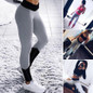 High Waist Leggings Skinny Casual Grey Pants Fashion Women Ladies Workout Leggings Fitness