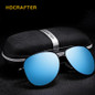 HDCRAFTER Polarized Lenses Sunglasses Men Mirror Coating Sun glasses for Male Driving Goggle Eyewear For Men Eyewear Accessories