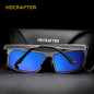 HDCRAFTER Brand Men Sunglasses Polarized Fashion Cool Men Sunglasses Male Driving UV400 Sun Glasses For Men Vintage Gafas De Sol