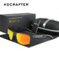 HDCRAFTER Brand New  Men's Polarized Mirror Sun Glasses Comfortable  Male Driving Eyewear Accessories Sunglasses For Men