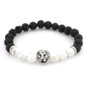 Lava Stone Onyx 2016 New Buddha Bracelets For Women Gold Lion Jewelry Black Yoga bracelet Men Mujer Pulseras bracelets bangles