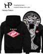 Dropshipping Spartak Moscow Logo Russian Premier League Men Jacket Zipper Sweatshirt Winter Warmth Fleece Thicken Hoodies Coat