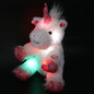 Dropshipping 30cm/40cm LED Lumious Night Light Stuffed Unicorn Stuffed Animals Plush Toys Colorful LED Toys Christmas Birthday