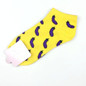 New Cute 11 fruit color love candy color cotton sock summer style women's socks women's thin sock slippers ws85 1pair=2pcs