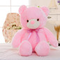 New Creative 50cm Light Up LED Teddy Bear Stuffed Animals Plush Toy Colorful Glowing Teddy Bear Gift for Kids Home Decoration