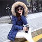 New Coats & Jackets 2017 Female Parka Hooded Winter Jacket Women Real Raccoon Fur Collar Winter Coat Women Zipper Women's Jacket