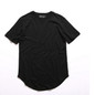 New Clothing Mens Long t shirt Men Tops Hip hop tee T-shirt Men Hiphop Short Sleeve Longline casual Tee shirts JH806764