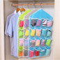 NEW Closet Door Home Wall Hanging Organizer Toy Socks Stockings Container Storage Bag 16 Pockets Home Space Saving
