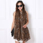 Foulard Femme Leopard Women Scarf Cotton Scarves Spring Charpes Echarpe Silk Scarf Blanket Shawls and Scarves