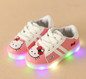 New 2017 European fashion lighted colorful kids sneakers Cool high quality baby children shoes casual hot sales boys girls shoes
