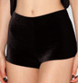 2017 Summer Fashion Women Sexy Black Velvet Shorts High Waist Short Feminino X-060