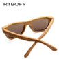 Retro Bamboo Wood Sunglasses Women Brand Designer Goggles Sun Glasses Shades Polarized sunglasses lunette oculo -2A-03