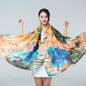 2017 Newest Womens Scarfs Fashionable Printing Winter Scarf Women Shawls Warm Scarves Brand cotton Scarf Woman Wrap Bandana