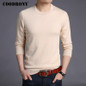 COODRONY Mens Knitted Sweaters Autumn Winter Thick Warm Pullover Men Casual O-Neck Pull Homme Solid Color Jumper Sweater Men 215