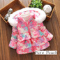 2016 baby girls clothes winter warm down coat long sleeve hooded jacket Thicken outerwear kids clothing fashion girls coat