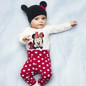 2015 New Fashion Baby Boy Clothing Set (Romper+Hat+Pants) Infant Newborn Baby Girls Clothes Suit Roupas De Bebe Jumpsuit