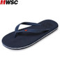 MWSC 2017 Summer New Arrival Male Beach Slipper Shoes Casual Flat with Anti-Slip Flip Flops Fashion Sandal Slippers
