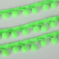 20MM 5 yards/lot Satin Lace Ribon Pom Pom Decoration Pompom Trim Ball Fringe Lace Ribbon DIY Apparel Cloth Sewing Accessories