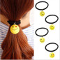 Emoji Elastic Rope Ring Hairband Fashion Women Girls Hair Band Ponytail Holder