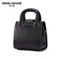 EMINI HOUSE Classic Embroidery Handbags Split Leather Women Shoulder Bag Fashion Women Messenger Bags Crossbody Bags For Women