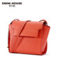 EMINI HOUSE 2016 Fashion Split Leather Flap Bag Women Messenger Bags Trapeze Women Shoulder Bags Crossbody Bags For Women