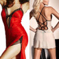 New Strap Nightgown Sexy Women Lingerie Lace Dress Babydoll Underwear Intimates Nightwear Sleepwear