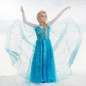 New Spring Summer Kids Girl Elsa Princess Dress Children Girl Cartoon Cosplay Dress Anna party Costume Fantasia Infantis Vestido