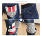 New spring autumn children's clothing boys baby jeans children trousers pentagram, boys jeans+boys ripped jeans