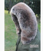 Autumn and winter women's faux Fox raccoon fur collar fur cap down coat overcoat collar winter thicken warm muffler scarf
