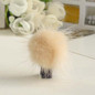 LNRRABC Kids Girls Elastic Hair Bands Hair Clip Faux Fur Mink Ball Headbands Baby Hairband Women Headwear Hair Accessories