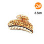 LNRRABC Fashion Women Girl Arcylic Leopard Hairpins Hair Clip Hair Claws Hair Gripper 4 Sizes   Hair Accessories