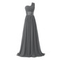 LLY6818G#New spring summer 2017 gray long bride wedding party toast dress Bridesmaid Dresses cheap wholesale women from China