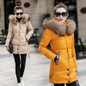 Liva Girl Large Fur Collar Women Coat 2017 Winter Jacket Women Hooded Long Down Jacket For Women Winter Coat Female Parka