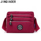 Fashion  Womens messenger bags Waterproof Nylon purses and Handbags Female Crossbody Bags  style shoulder hand bags